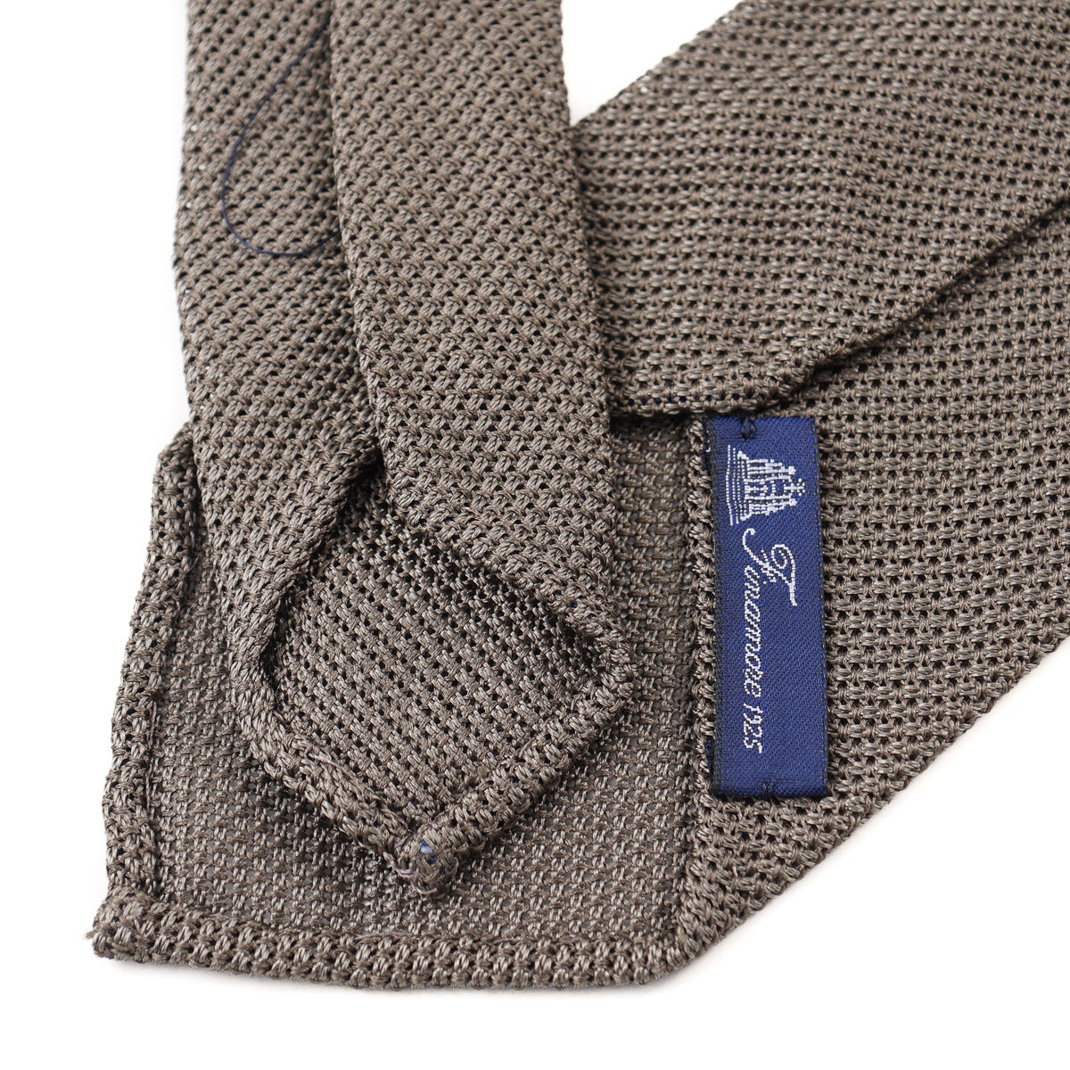 Finamore Unlined Grenadine Silk Tie - Top Shelf Apparel