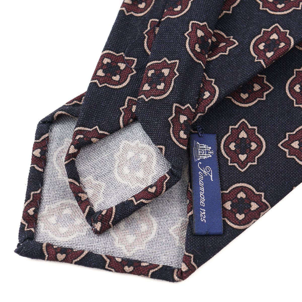 Finamore Unlined Lightweight Wool Tie - Top Shelf Apparel