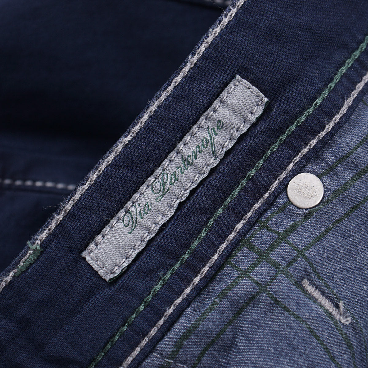 Luigi Borrelli Slim-Fit Lightweight Cotton Jeans