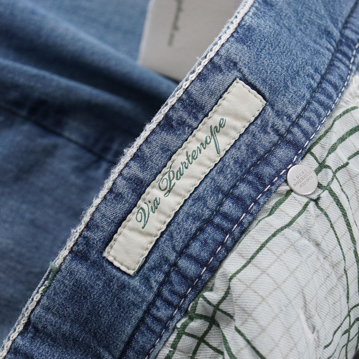 Luigi Borrelli Slim-Fit Lightweight Jeans