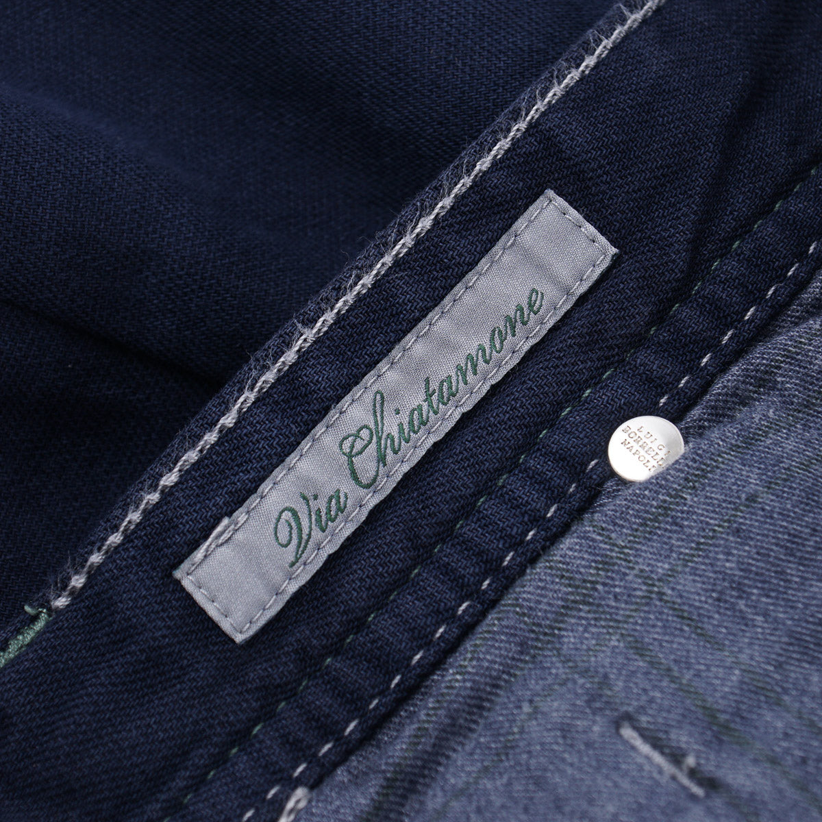 Luigi Borrelli Lightweight Cotton-Linen Jeans - Top Shelf Apparel