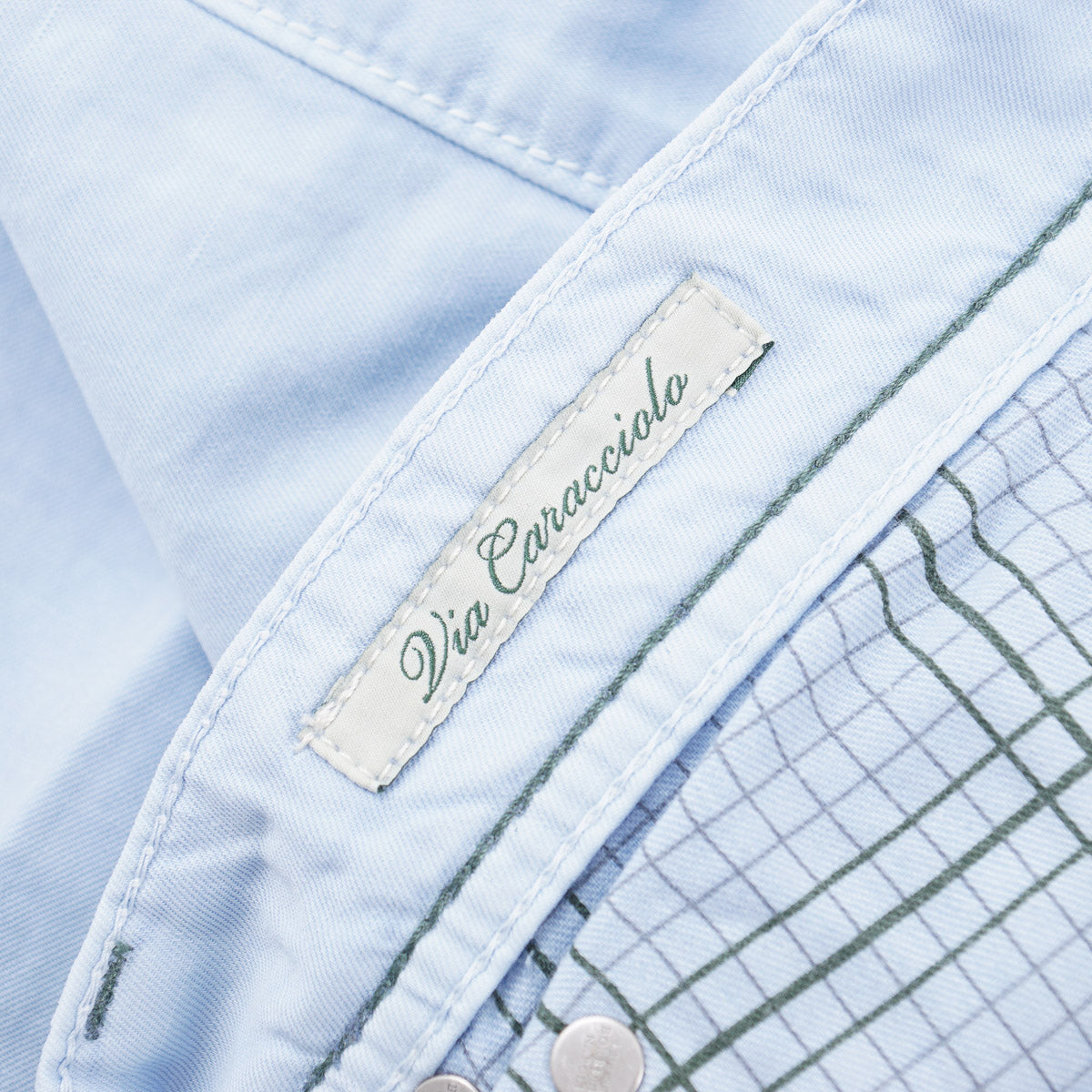 Luigi Borrelli Slim-Fit Cotton-Linen Jeans