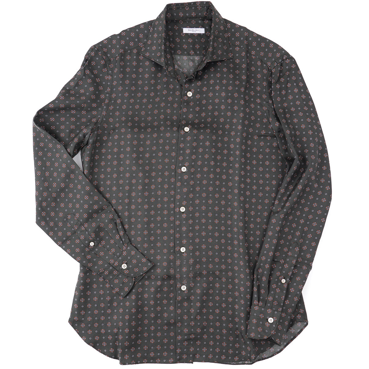 Boglioli Light Printed Silk Shirt - Top Shelf Apparel