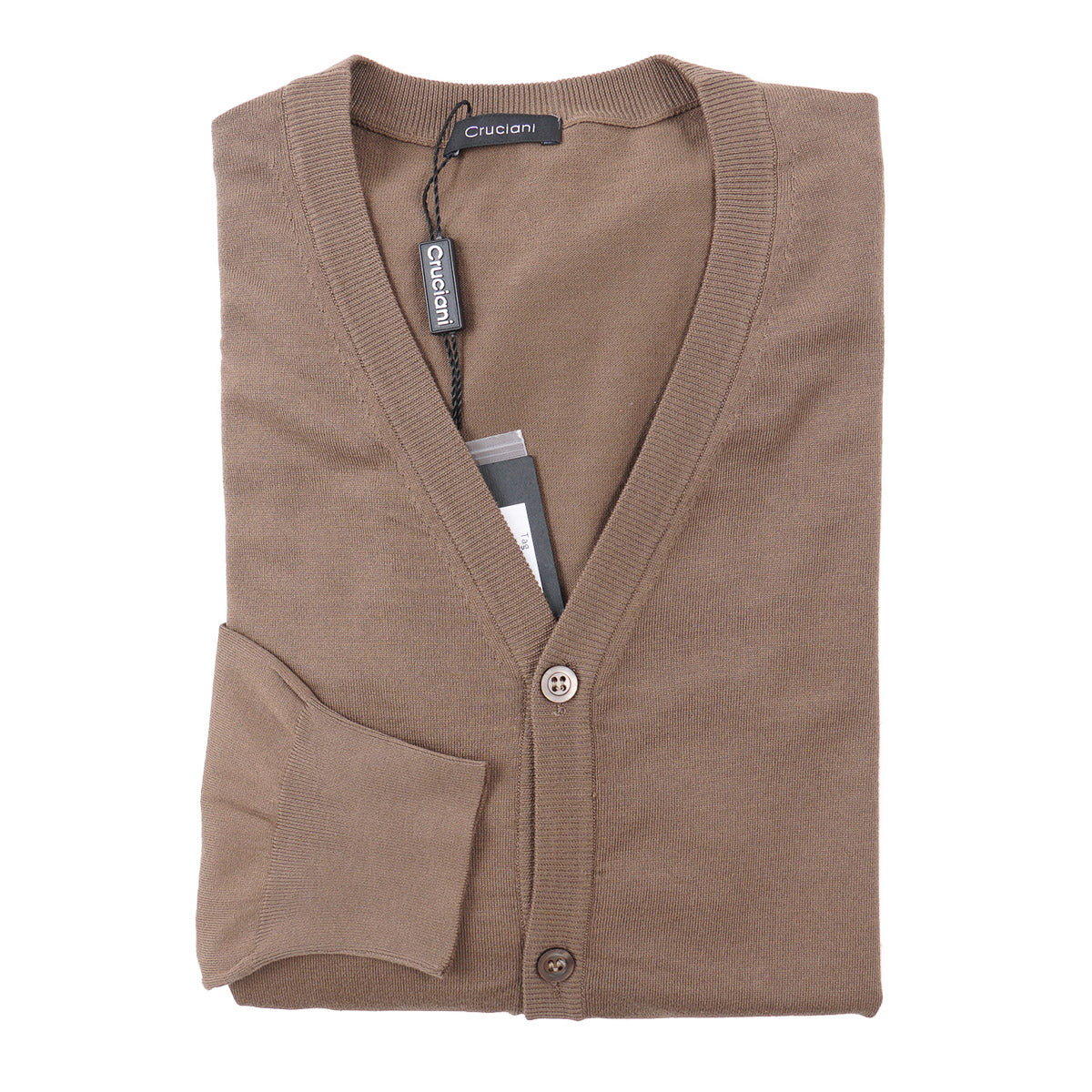 Cruciani Extrafine Cotton Cardigan Sweater - Top Shelf Apparel