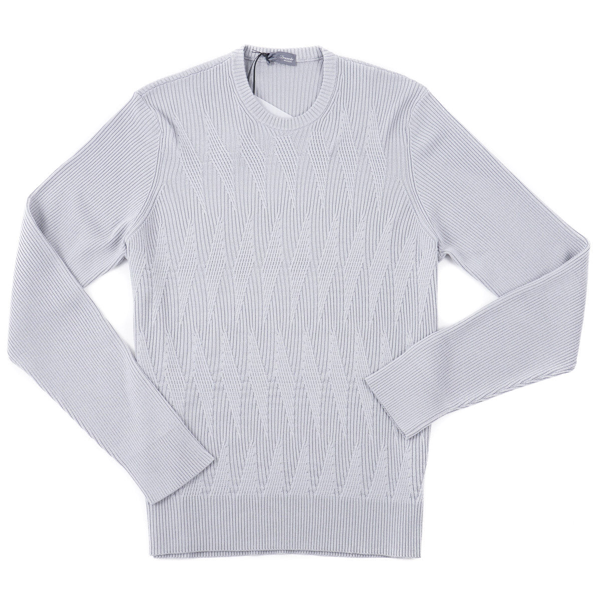 Drumohr Diamond Knit Merino Sweater - Top Shelf Apparel