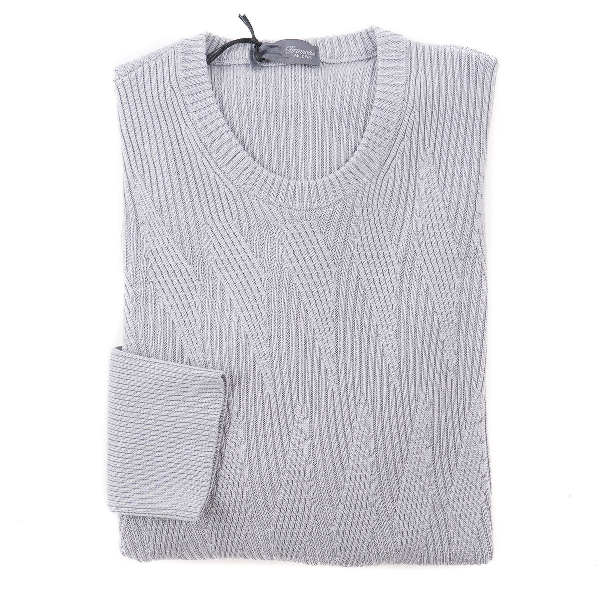 Drumohr Diamond Knit Merino Sweater - Top Shelf Apparel