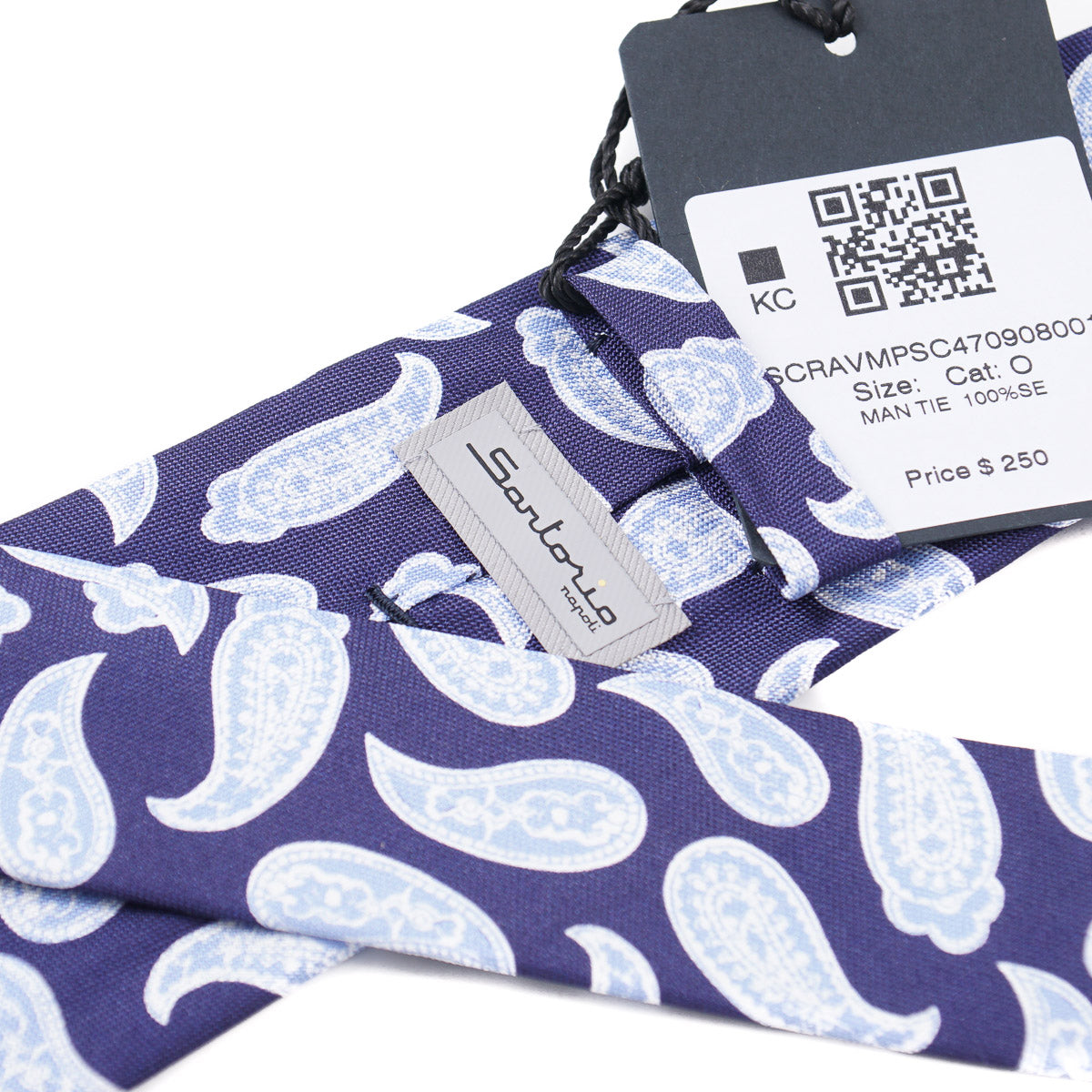 Sartorio Unlined 7-Fold Silk Tie - Top Shelf Apparel