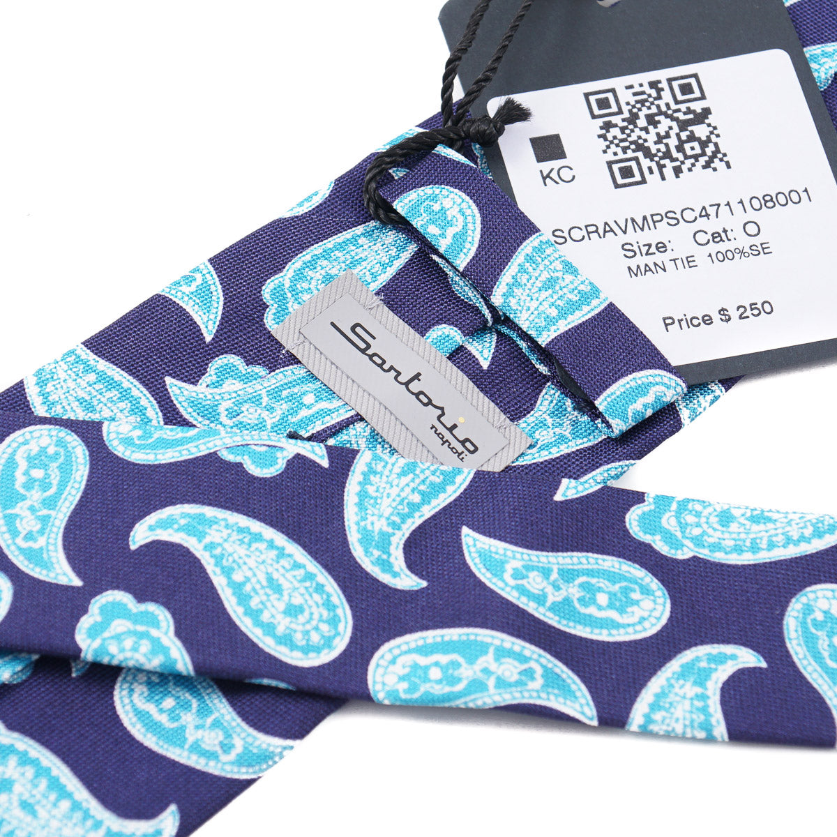 Sartorio Unlined 7-Fold Silk Tie - Top Shelf Apparel