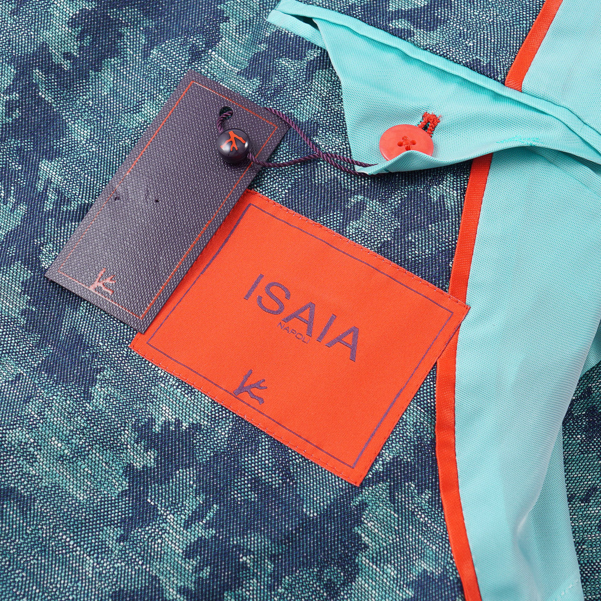 Isaia Patterned Wool-Linen Sport Coat - Top Shelf Apparel