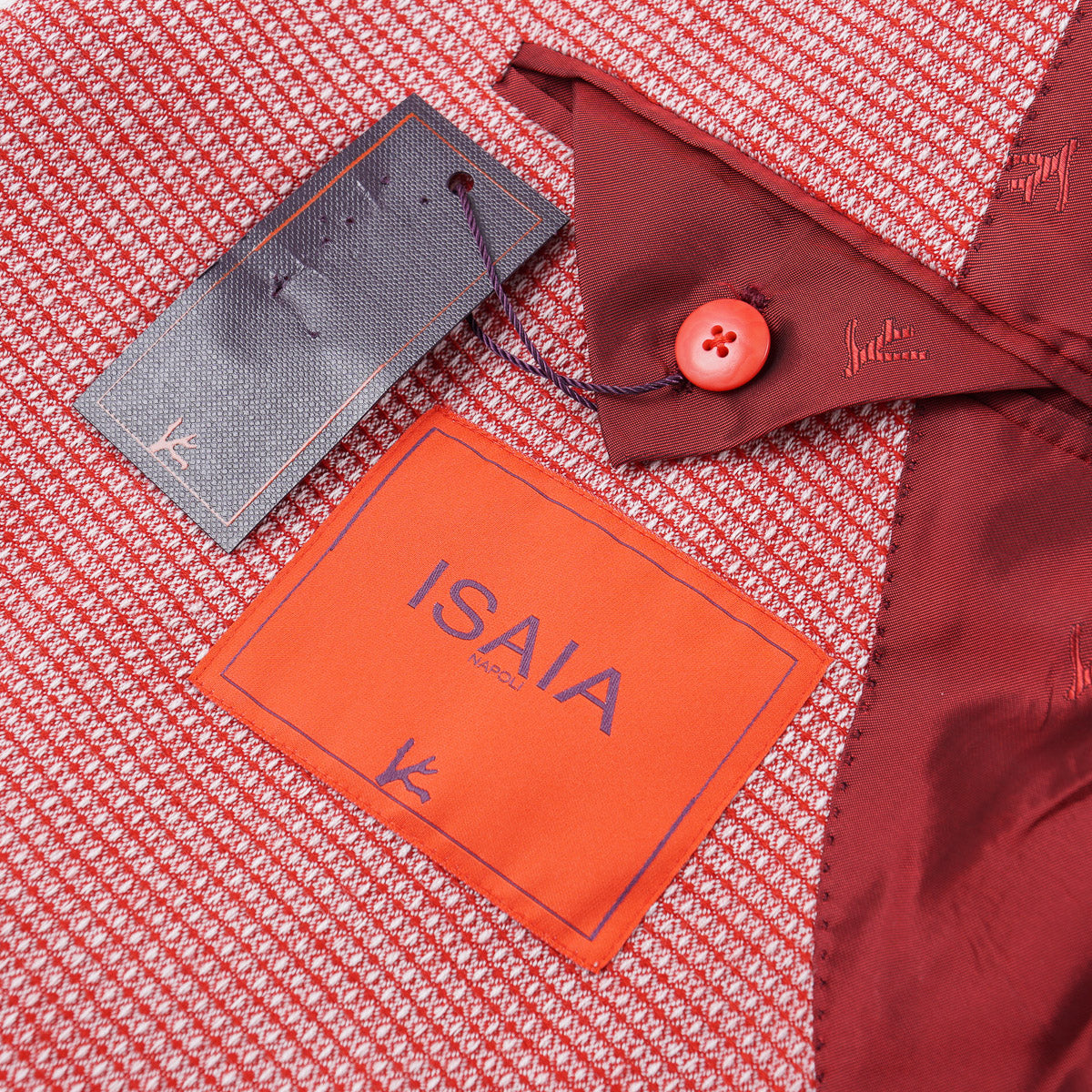 Isaia Piquet Wool Sport Coat - Top Shelf Apparel