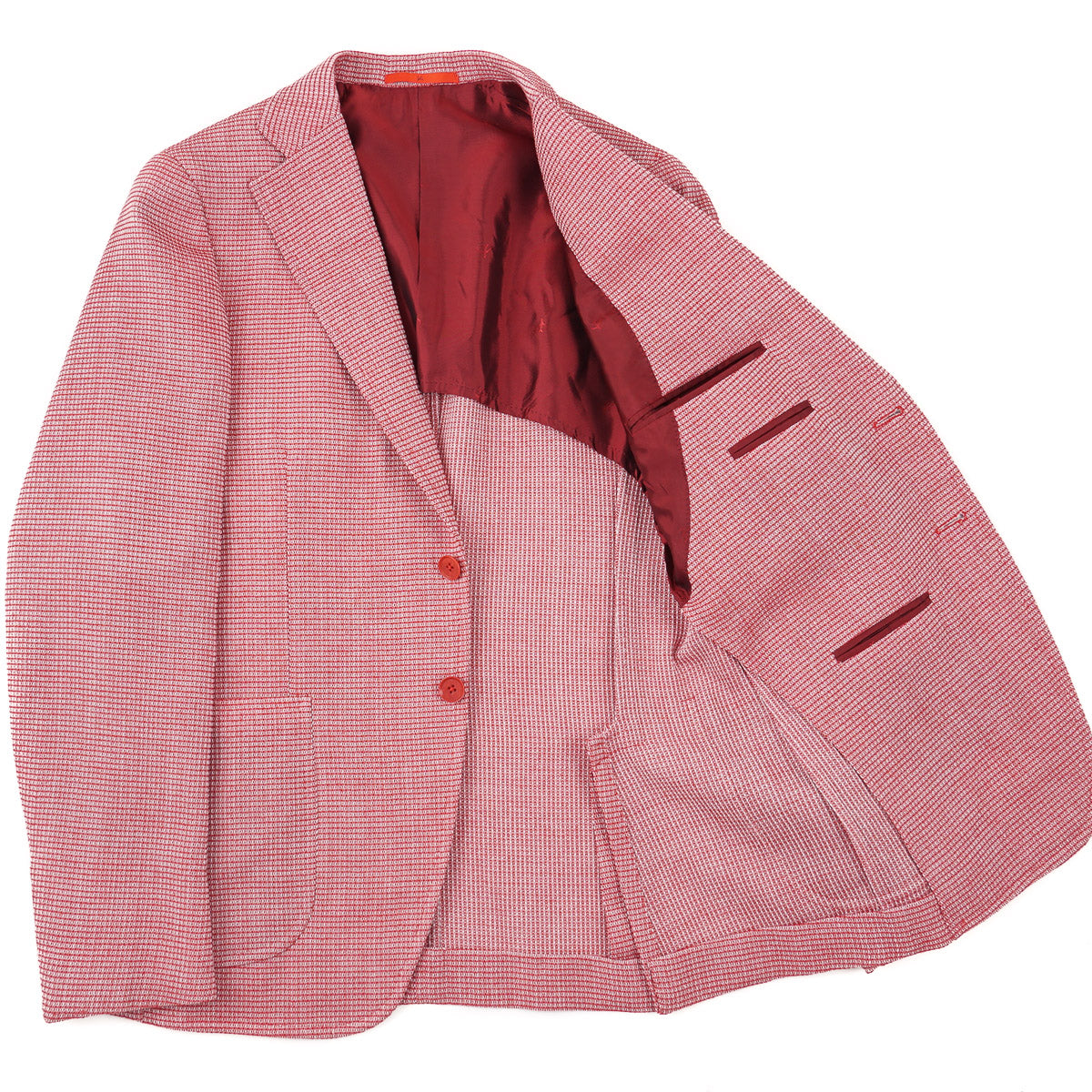 Isaia Piquet Wool Sport Coat - Top Shelf Apparel
