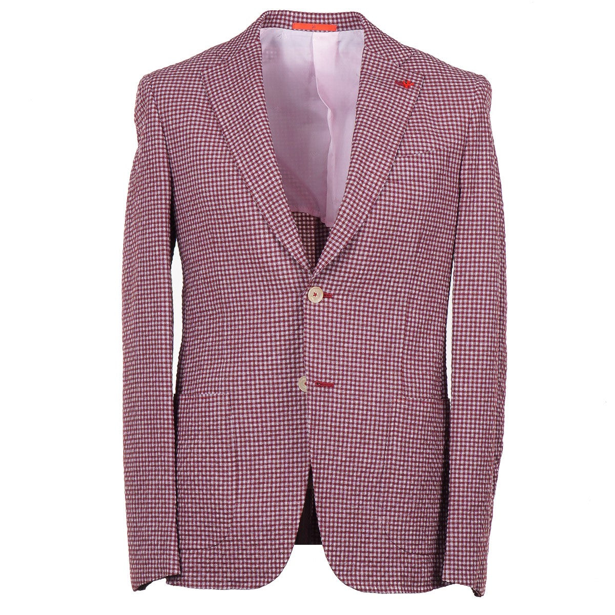 Isaia Wool-Blend Seersucker Sport Coat - Top Shelf Apparel
