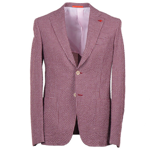 Isaia Wool-Blend Seersucker Sport Coat - Top Shelf Apparel