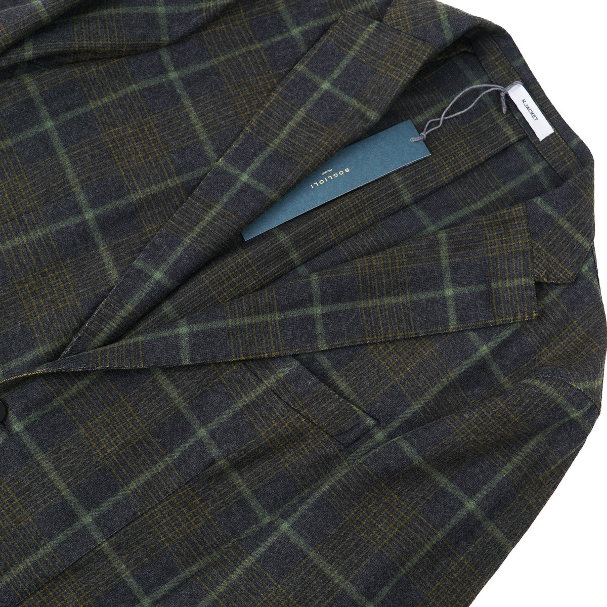 Boglioli Soft Flannel Wool 'K Jacket' - Top Shelf Apparel