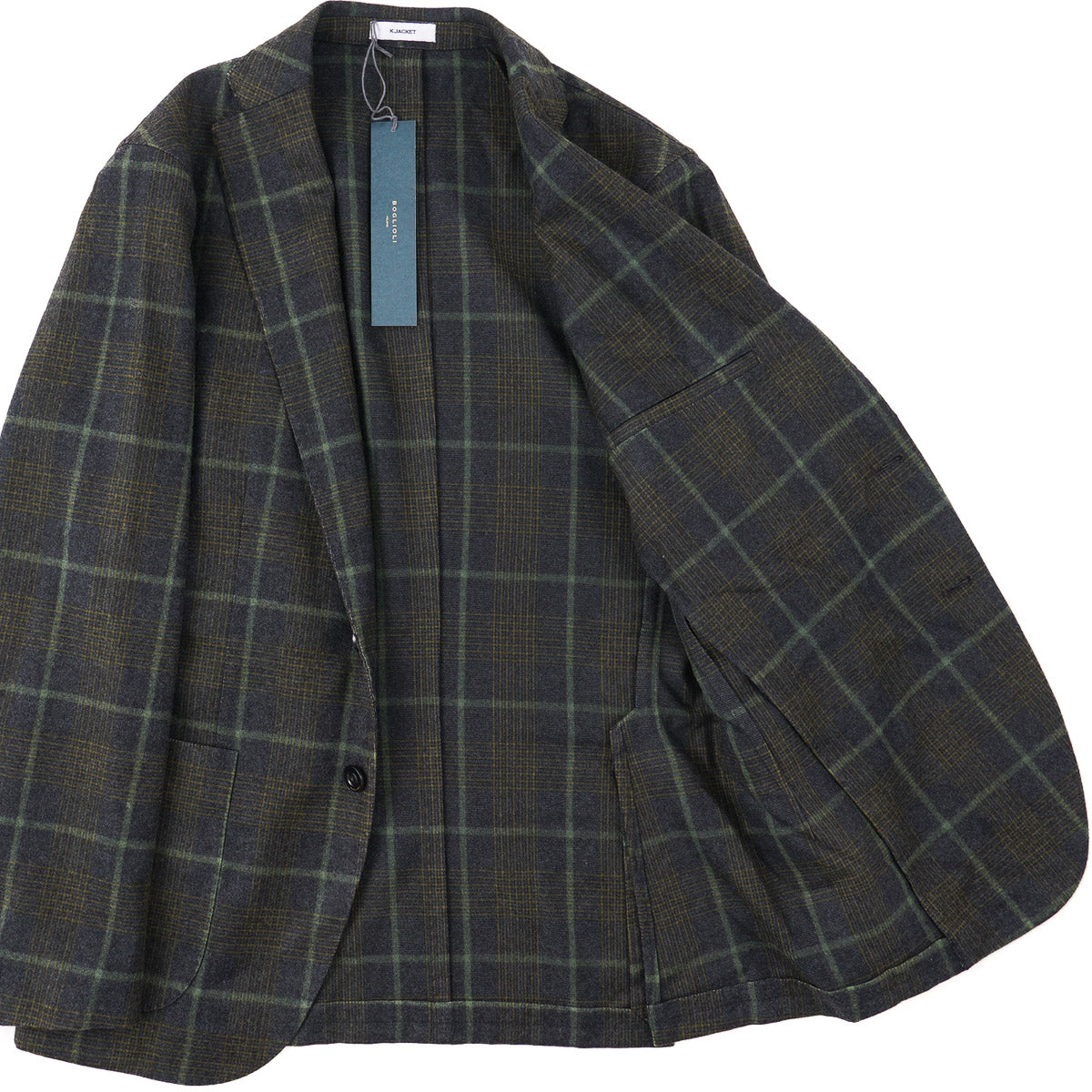 Boglioli Soft Flannel Wool 'K Jacket' - Top Shelf Apparel