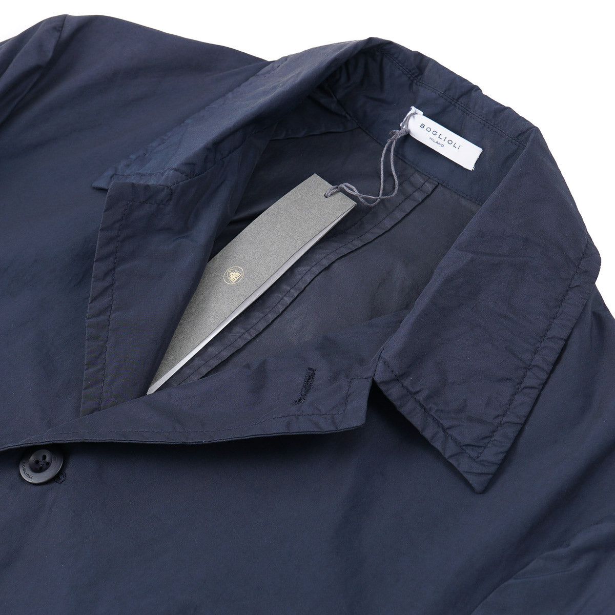 Boglioli Lightweight Water-Repellent Overcoat - Top Shelf Apparel