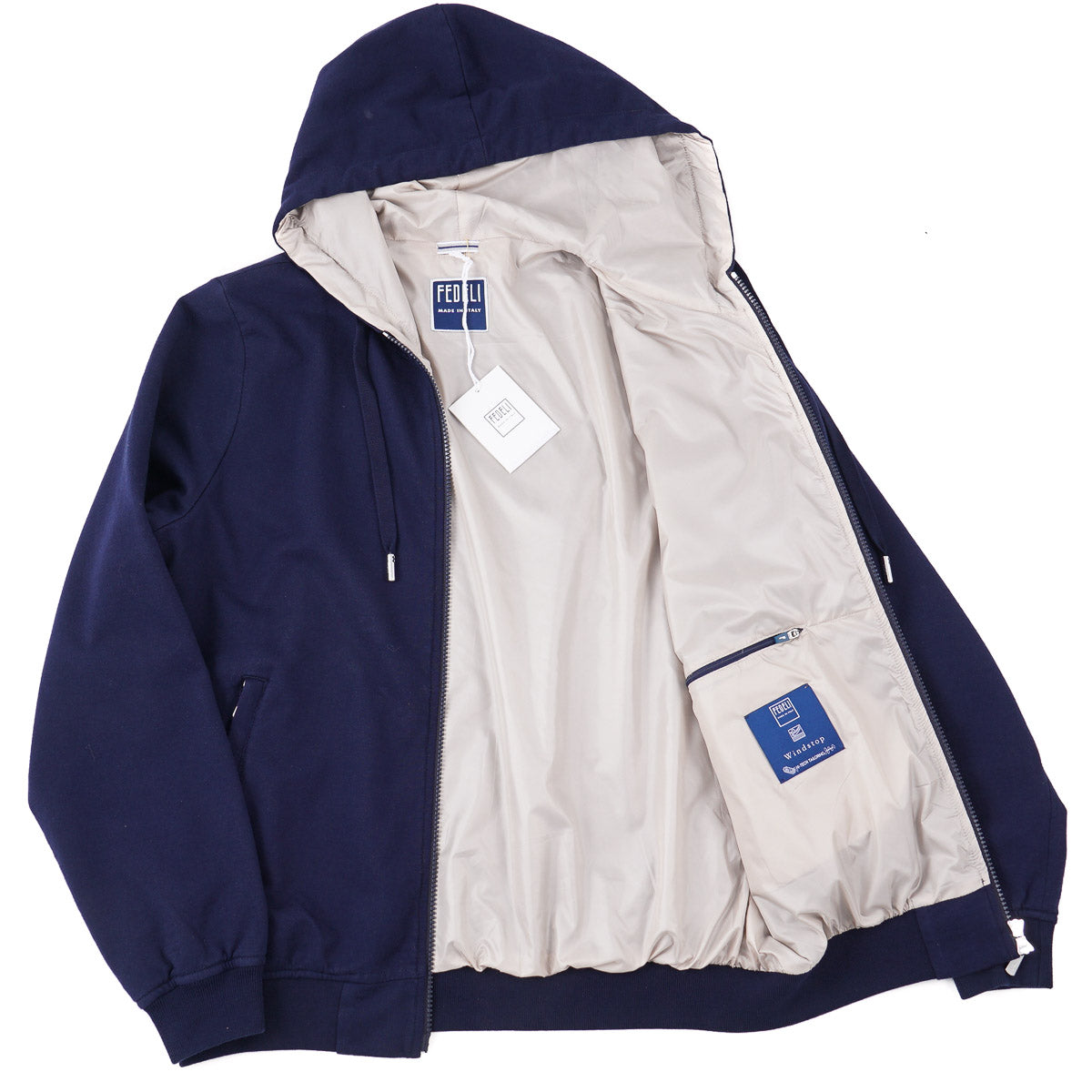 Fedeli Hooded Windstop Jacket - Top Shelf Apparel