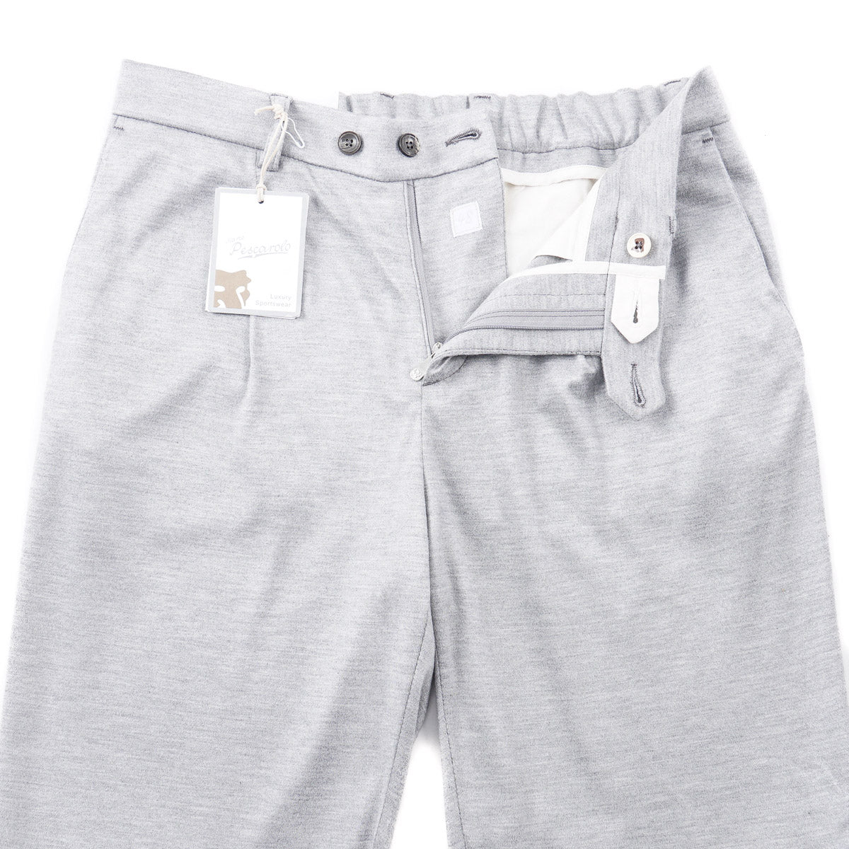Pescarolo Soft Jersey Silk Pants - Top Shelf Apparel