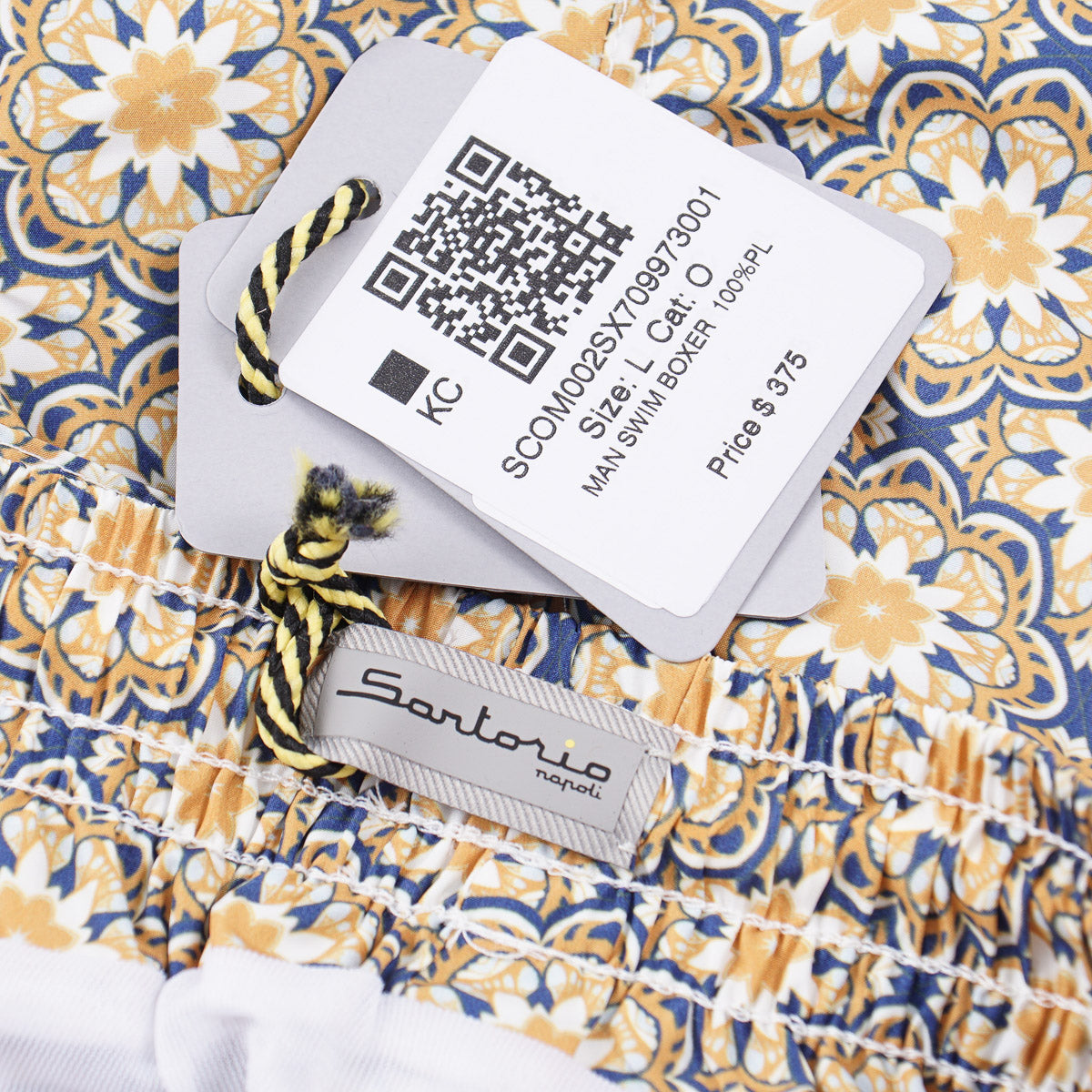 Sartorio Medallion Print Swim Trunks - Top Shelf Apparel