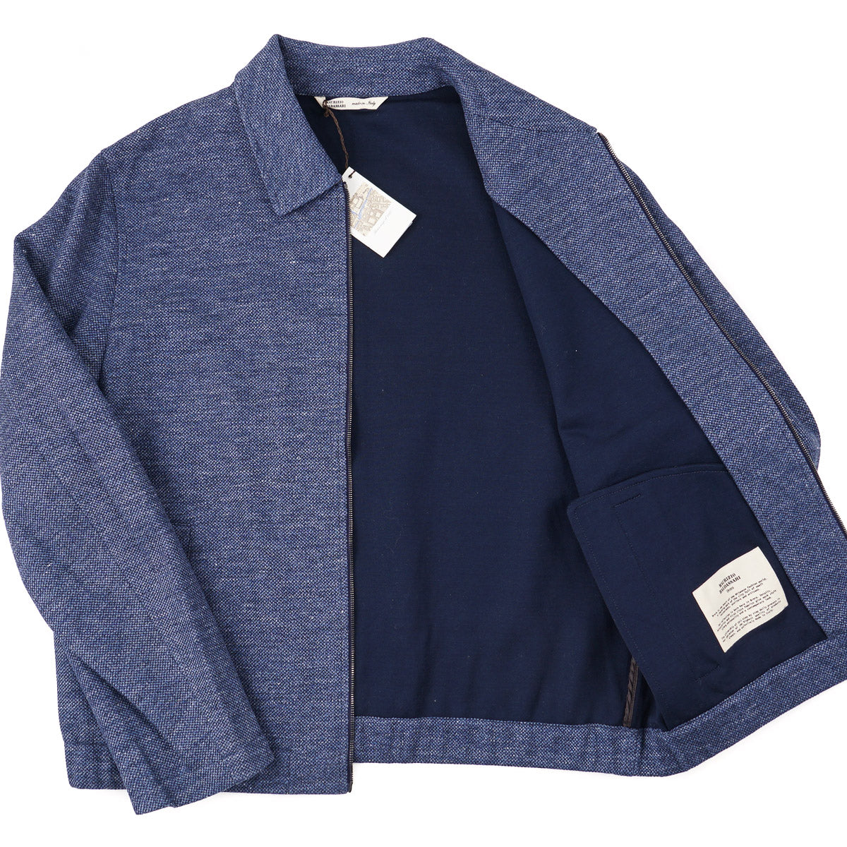 Maurizio Baldassari Linen-Cotton Jacket - Top Shelf Apparel