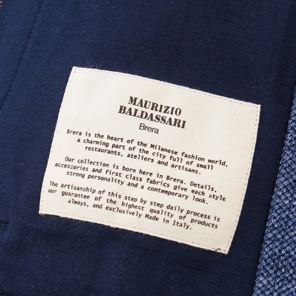 Maurizio Baldassari Linen-Cotton Jacket - Top Shelf Apparel