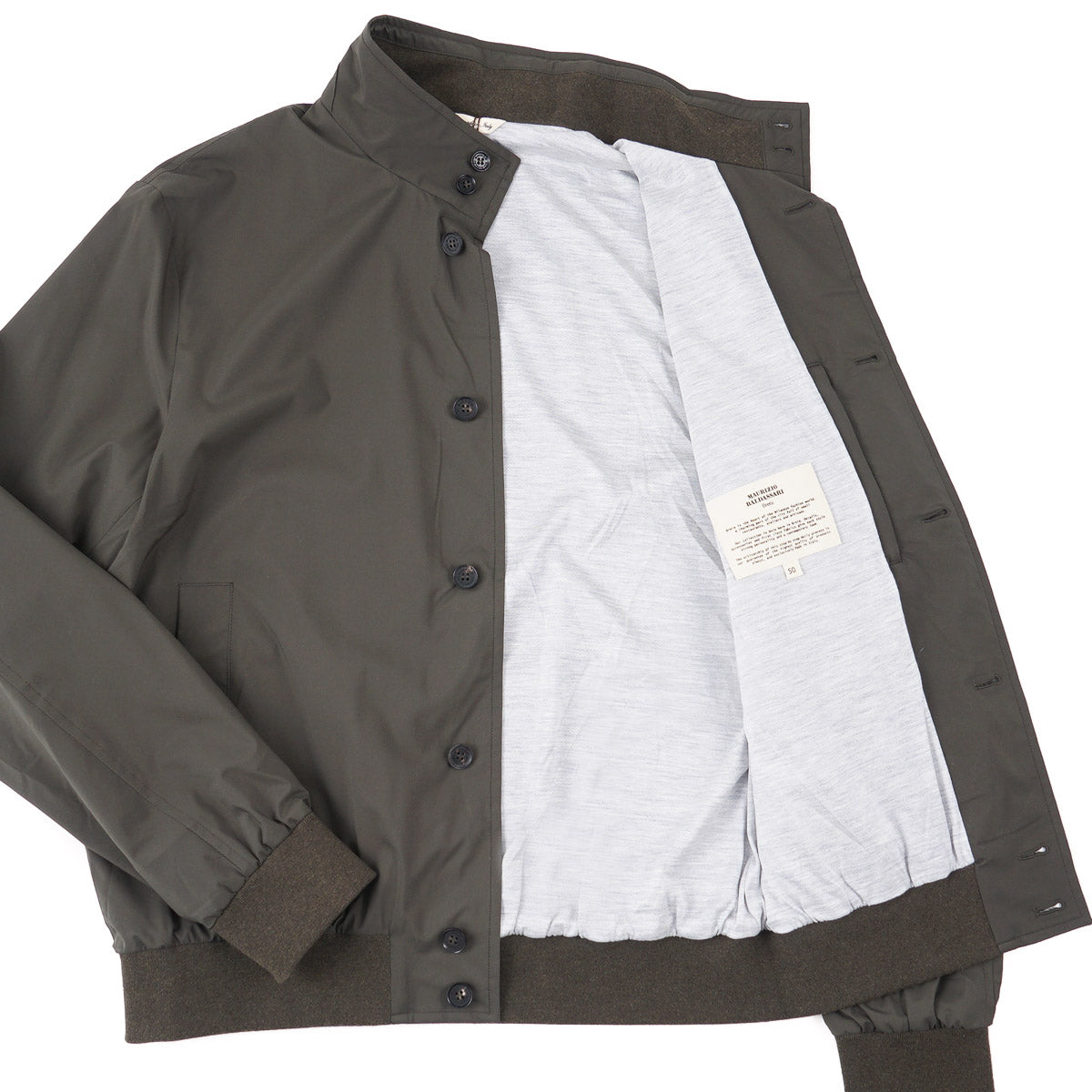 Maurizio Baldassari Technical Fabric Bomber - Top Shelf Apparel
