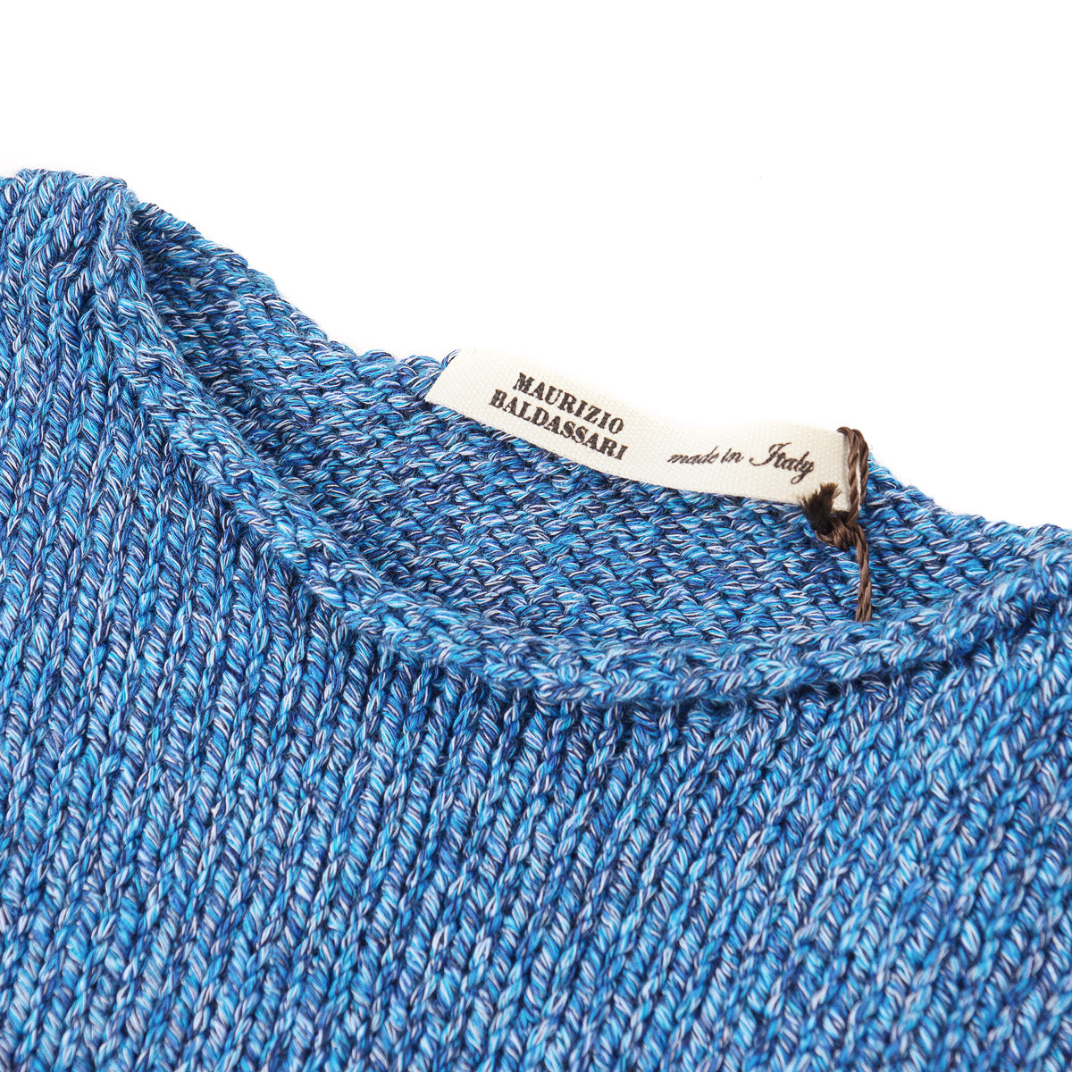 Maurizio Baldassari Heavy Cotton Sweater - Top Shelf Apparel