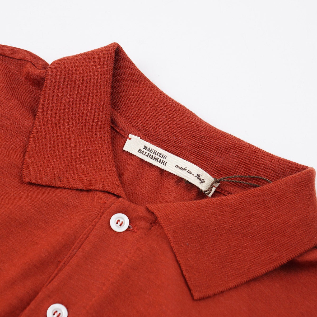 Maurizio Baldassari Cotton-Cashmere Polo - Top Shelf Apparel