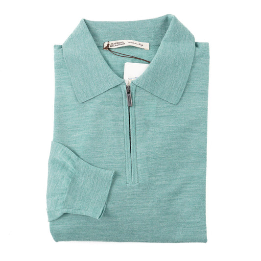 Maurizio Baldassari Half-Zip Polo Sweater - Top Shelf Apparel
