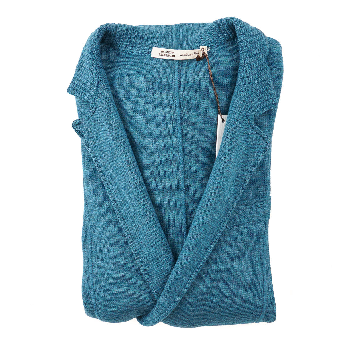 Maurizio Baldassari Knit Wool Sweater-Blazer - Top Shelf Apparel