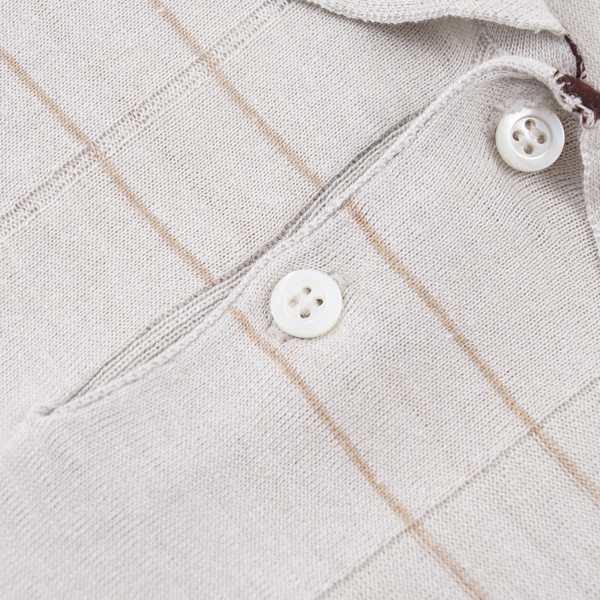 Maurizio Baldassari Linen-Silk Polo