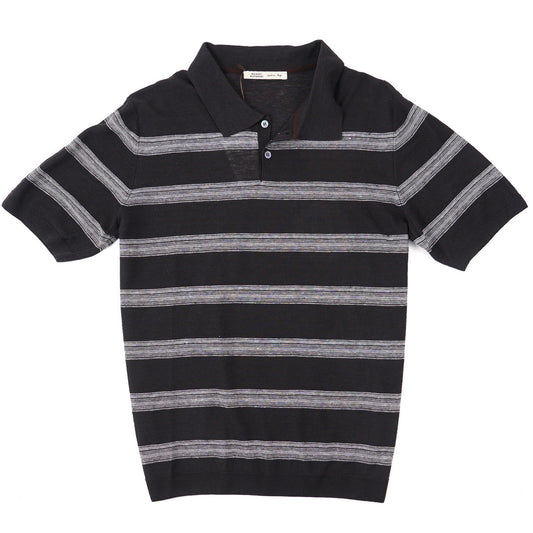 Maurizio Baldassari Linen-Silk Polo - Top Shelf Apparel