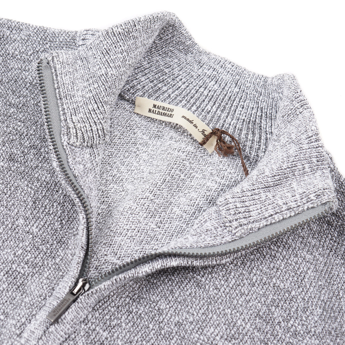 Maurizio Baldassari Half-Zip Sweater - Top Shelf Apparel