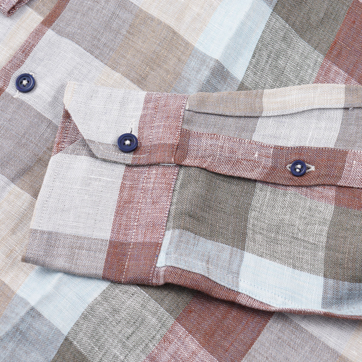 Maurizio Baldassari Woven Linen Shirt - Top Shelf Apparel