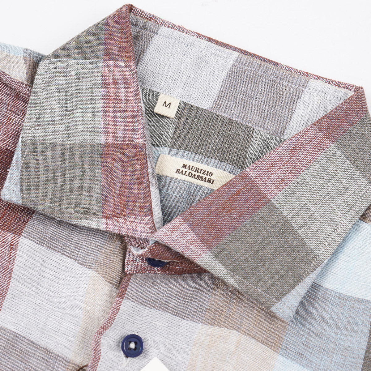 Maurizio Baldassari Woven Linen Shirt - Top Shelf Apparel