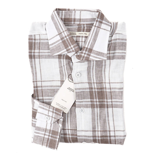 Maurizio Baldassari Classic-Fit Linen Shirt - Top Shelf Apparel