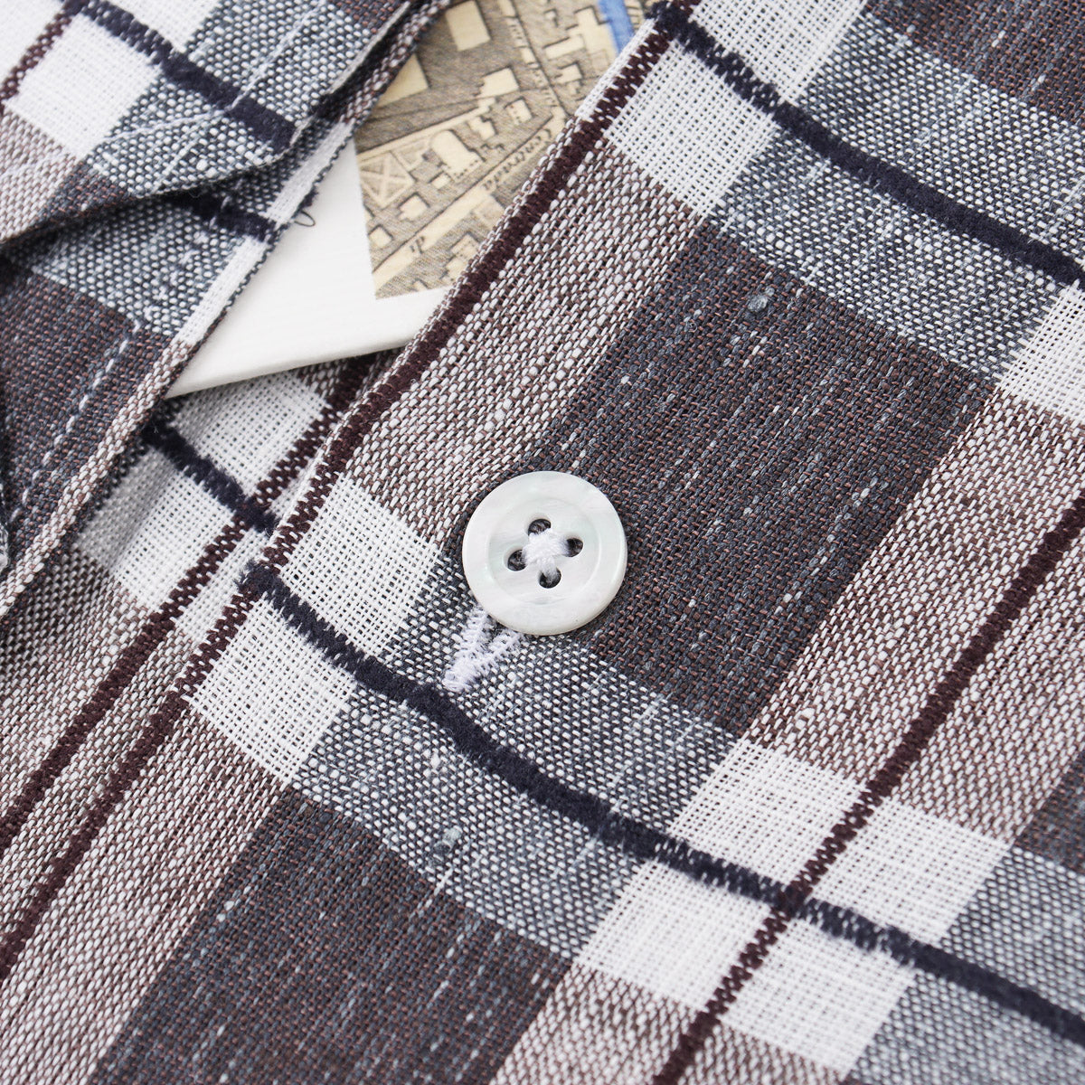 Maurizio Baldassari Woven Linen Shirt - Top Shelf Apparel