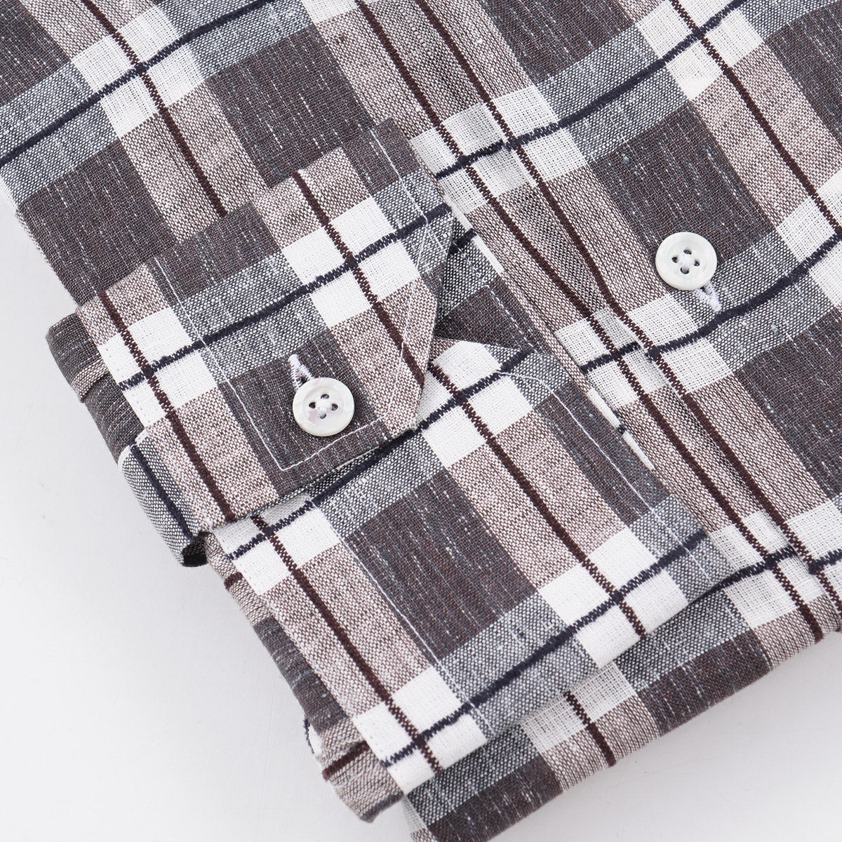 Maurizio Baldassari Woven Linen Shirt - Top Shelf Apparel
