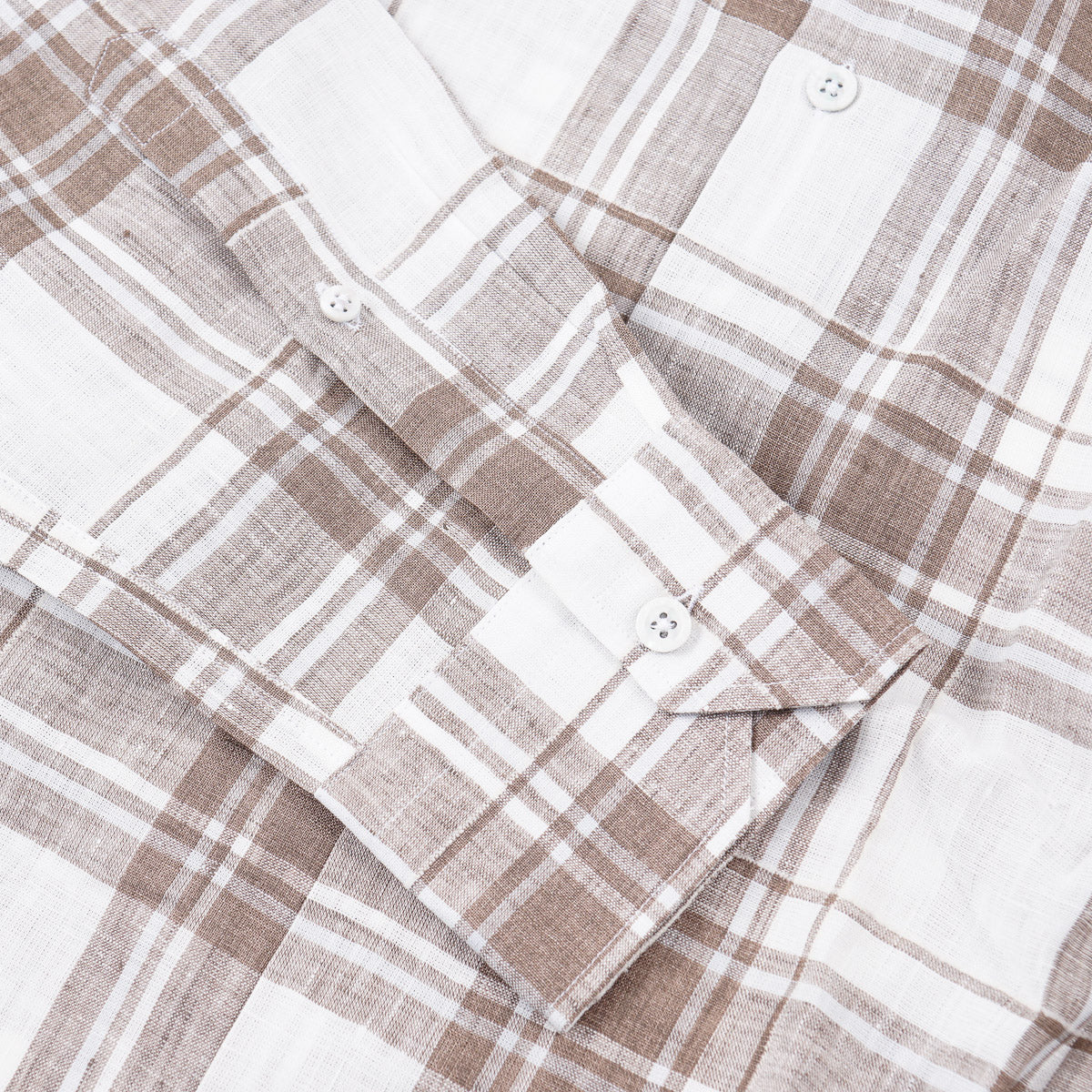 Maurizio Baldassari Classic-Fit Linen Shirt - Top Shelf Apparel