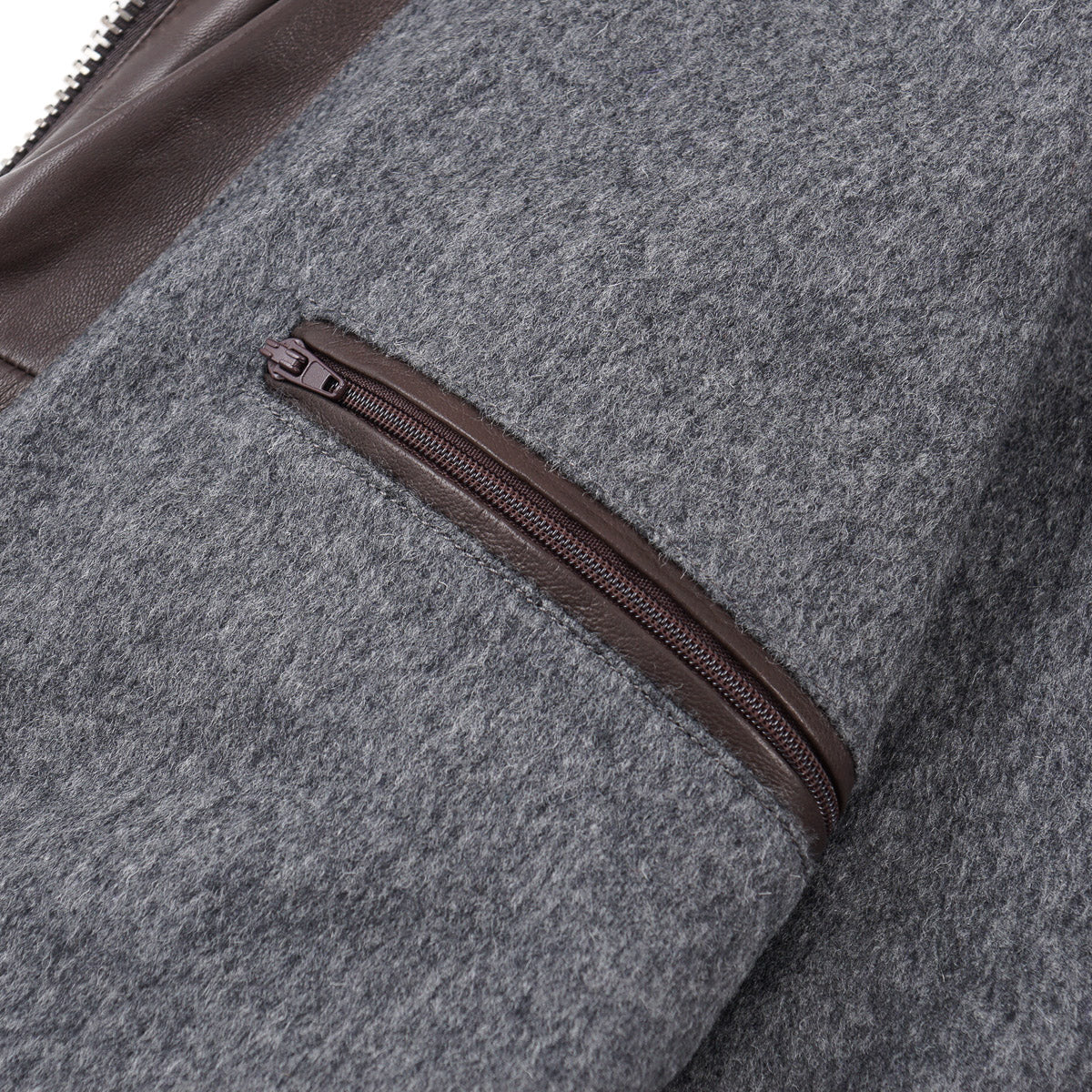 Manto Wool-Lined Nappa Leather Vest - Top Shelf Apparel