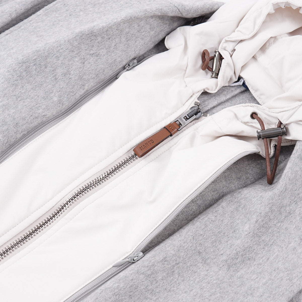 Manto Cashmere Blazer Jacket with Hood - Top Shelf Apparel