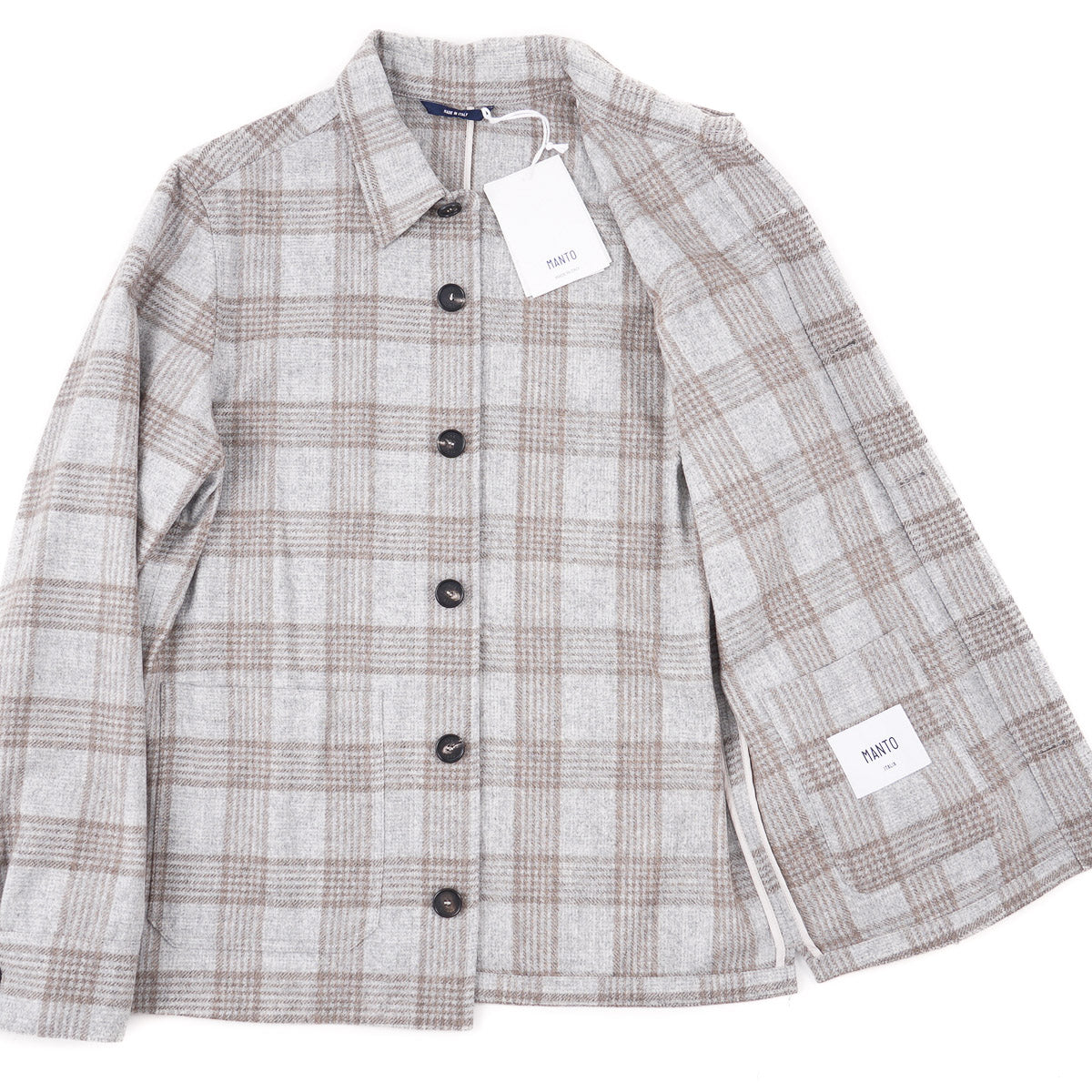 Manto Cashmere-Alpaca Chore Jacket - Top Shelf Apparel