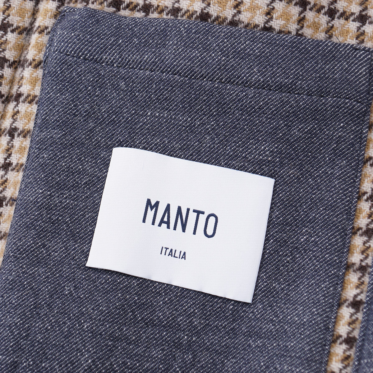 Manto Wool and Cotton 'Denim' Jacket - Top Shelf Apparel