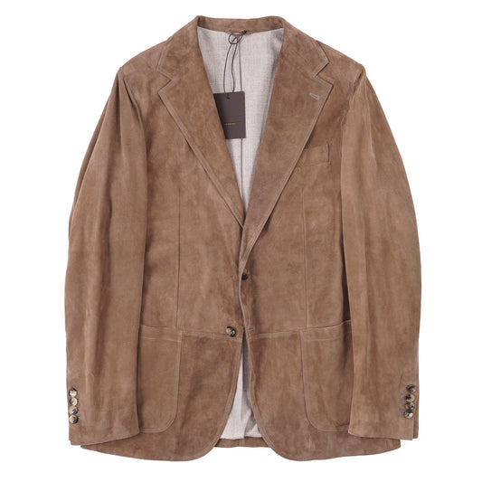 Rifugio Wool-Lined Lambskin Suede Blazer - Top Shelf Apparel