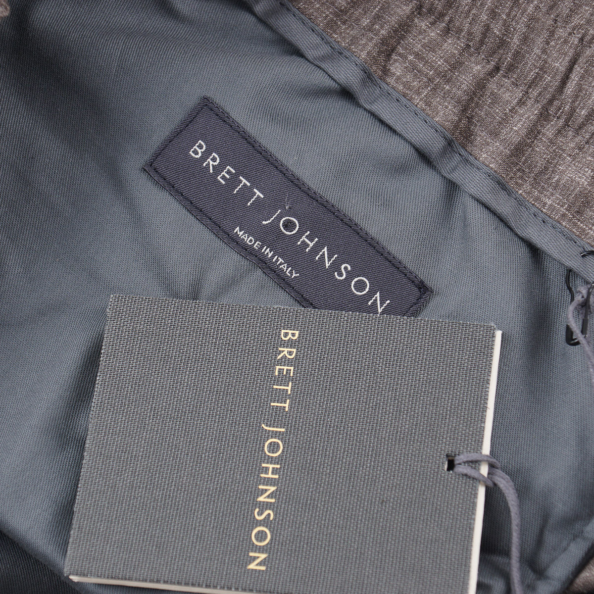 Brett Johnson Wool-Silk-Linen Drawstring Pants - Top Shelf Apparel