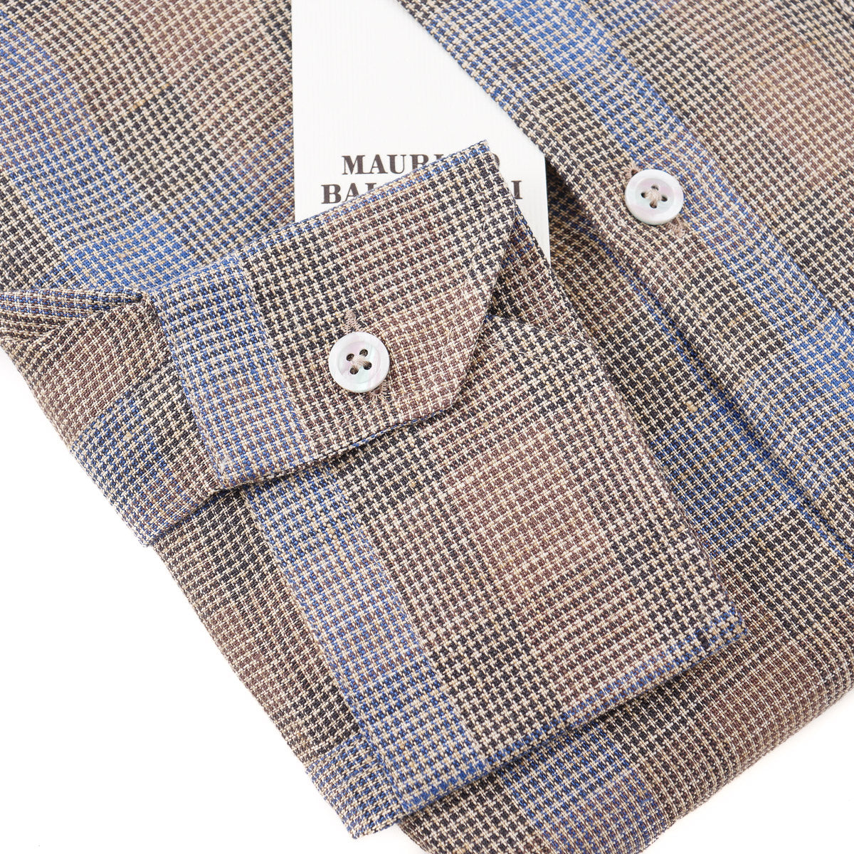 Maurizio Baldassari Woven Linen Shirt - Top Shelf Apparel