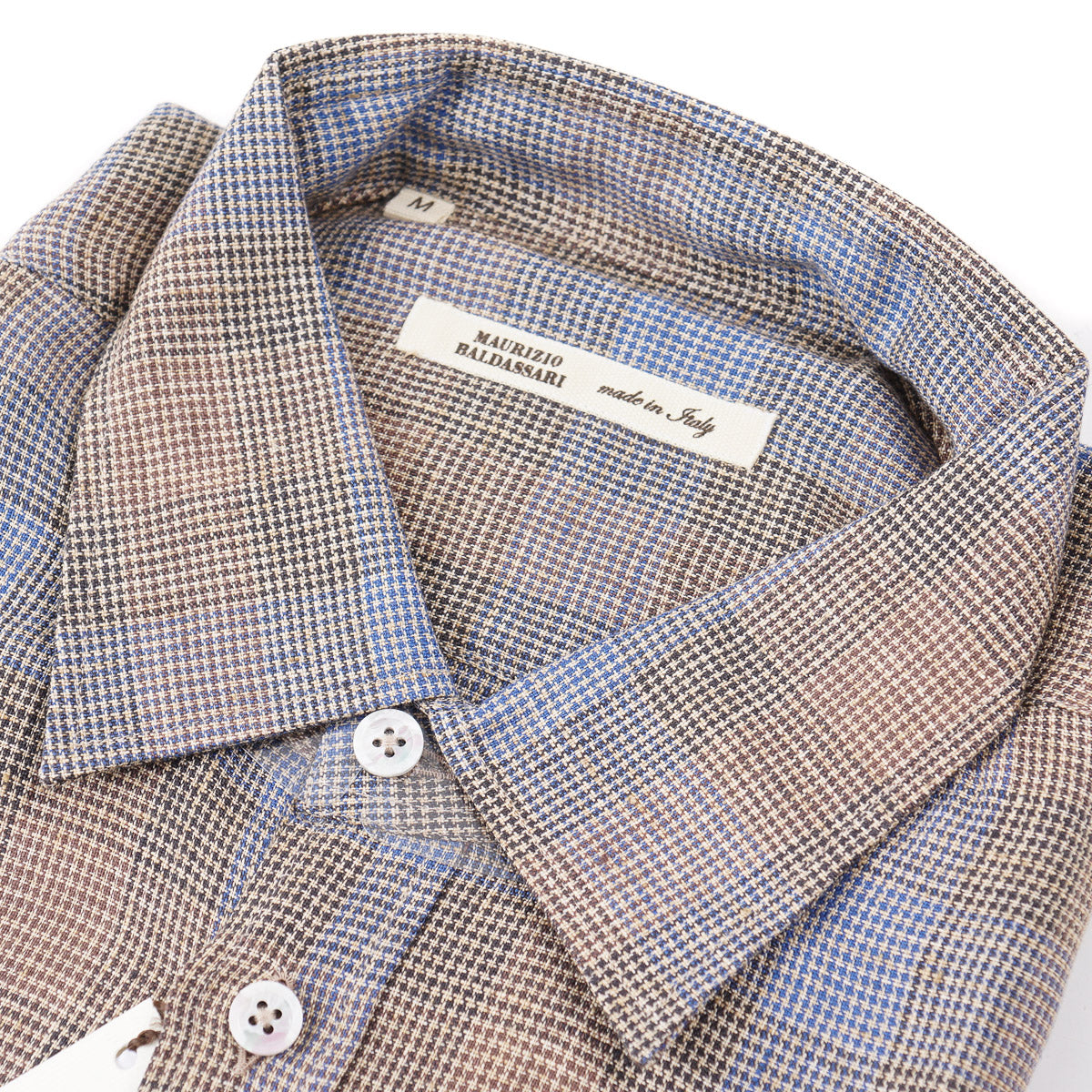Maurizio Baldassari Woven Linen Shirt - Top Shelf Apparel