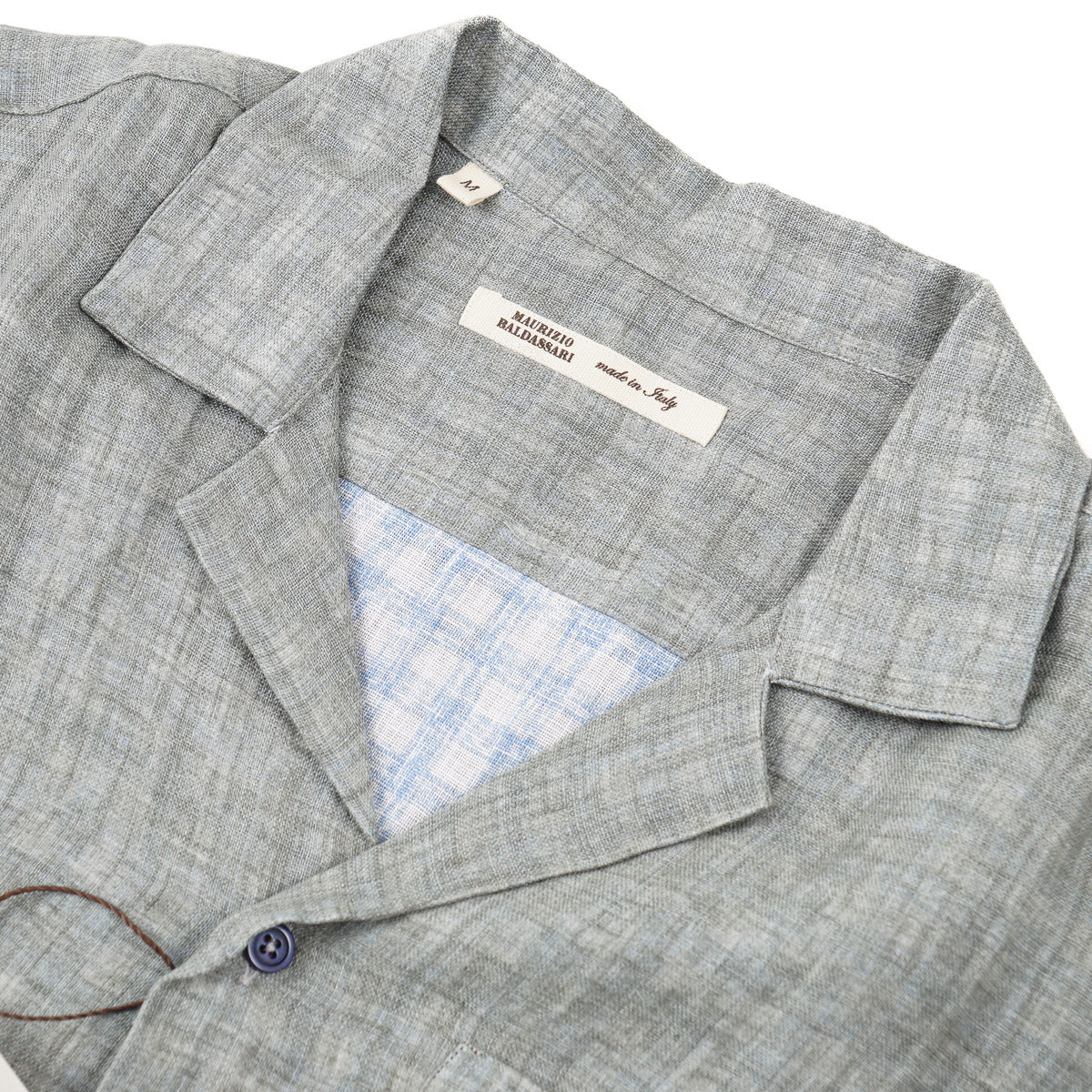 Maurizio Baldassari Linen Resort Shirt