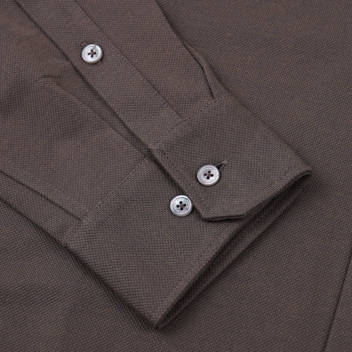 Brett Johnson Pique Silk-Cotton Shirt - Top Shelf Apparel