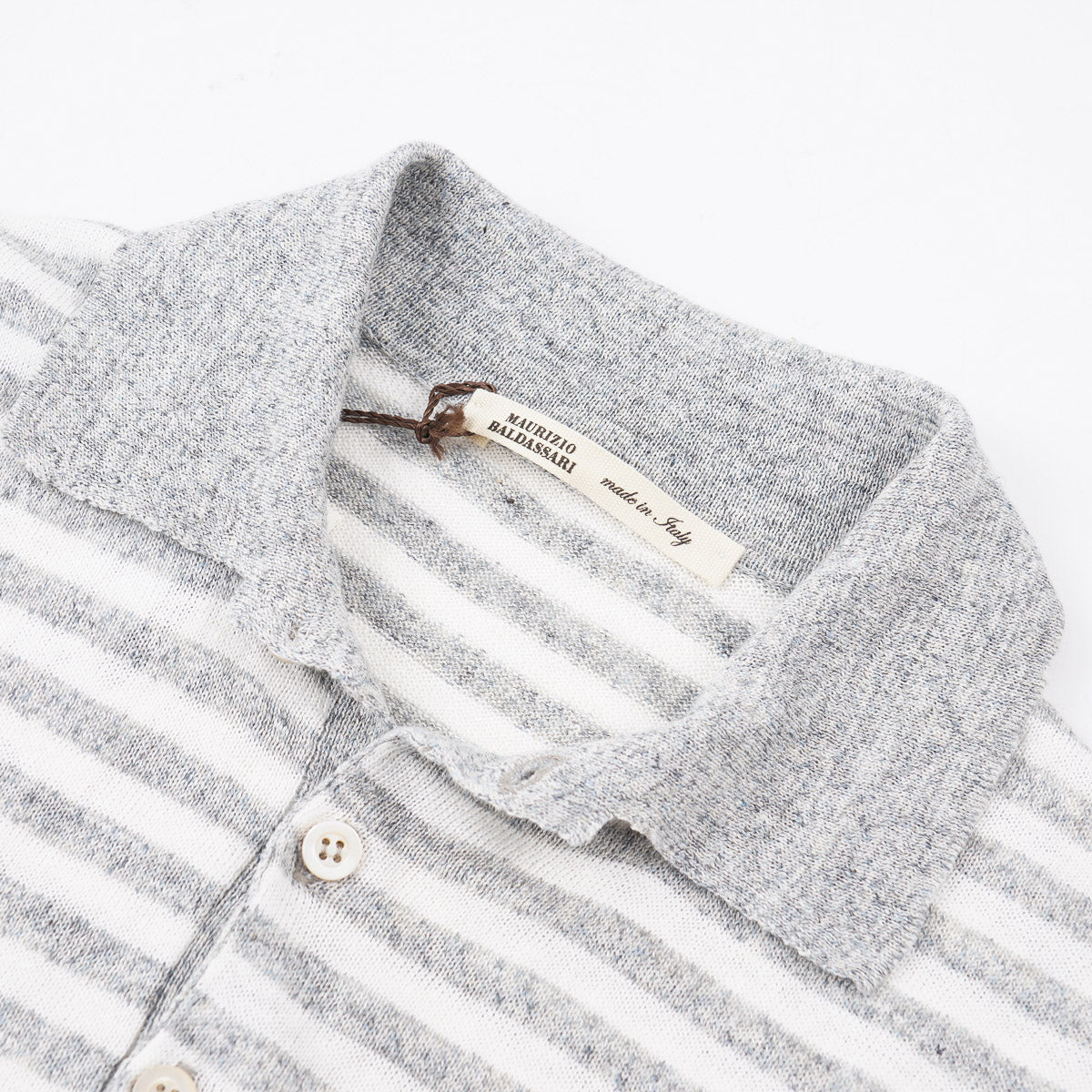 Maurizio Baldassari Linen Polo Shirt - Top Shelf Apparel